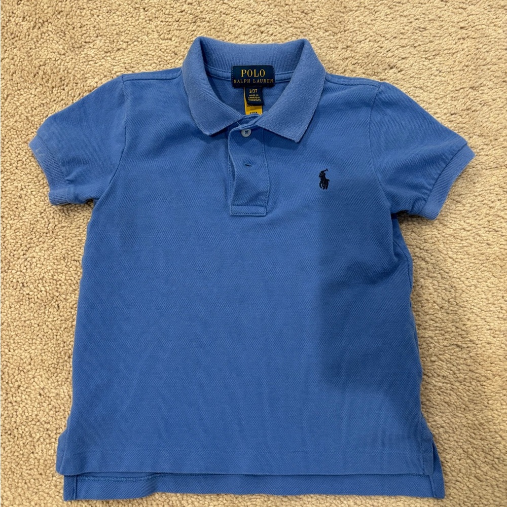 Polo by Ralph Lauren Kids Classic Blue Polo